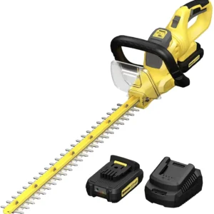 Walensee 20V MAX Cordless Hedge Trimmer, 2.0Ah Battery & Fast Charger Included