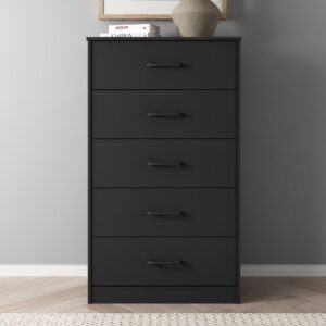 Mainstays Ardent 5 Drawer Dresser, Black