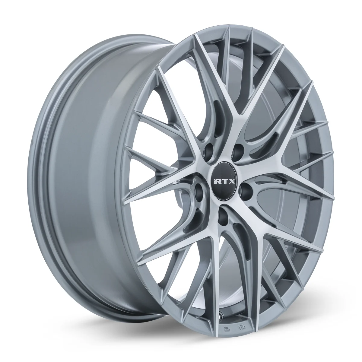 RTX Valkyrie 18x8 5x114.3 ET40 CB73.1 Lite Gunmetal Machined Wheel