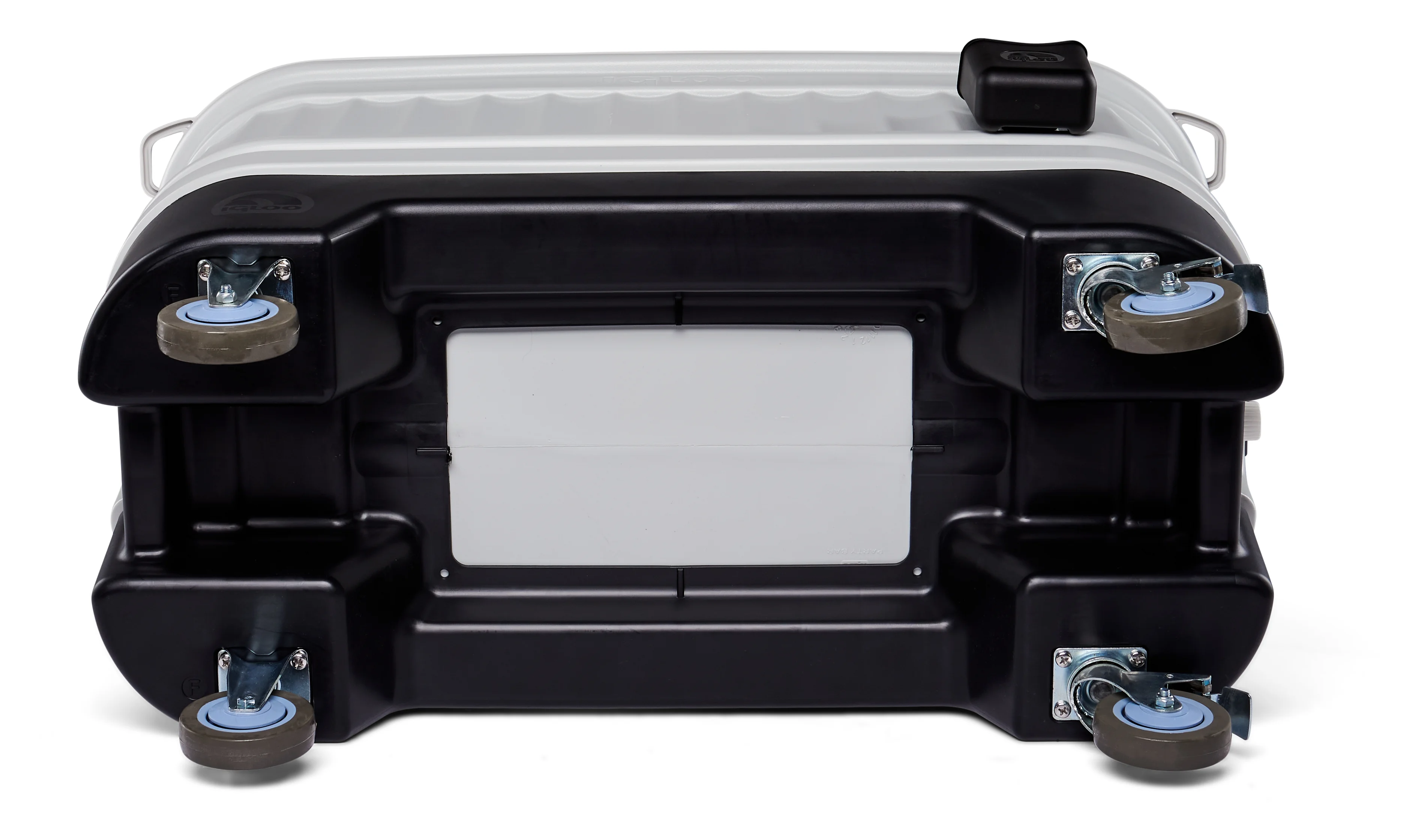Igloo 125 qt. Party Bar Wheeled Ice Chest, White and Black