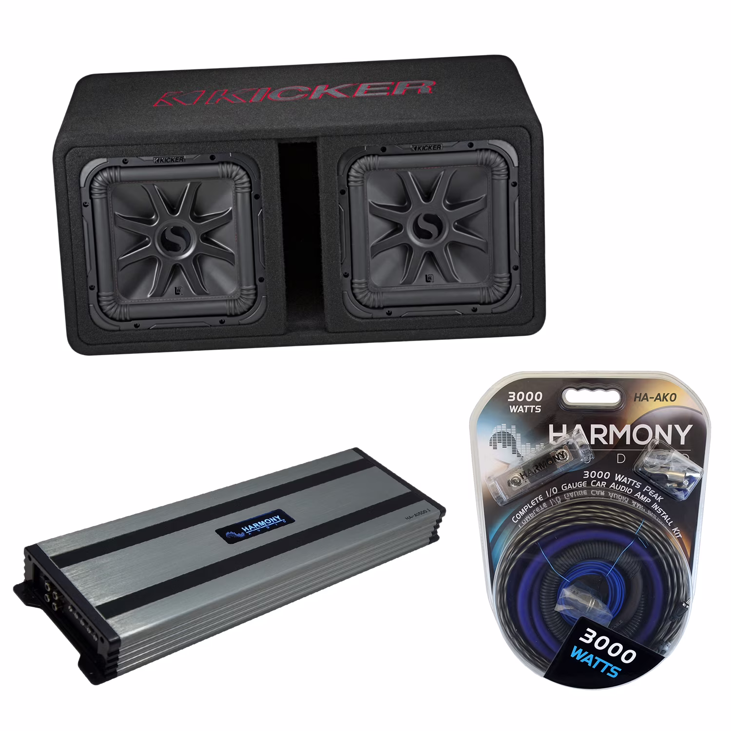 Harmony Master Kicker 45DL7R122 L7R Solobaric Car Subwoofers