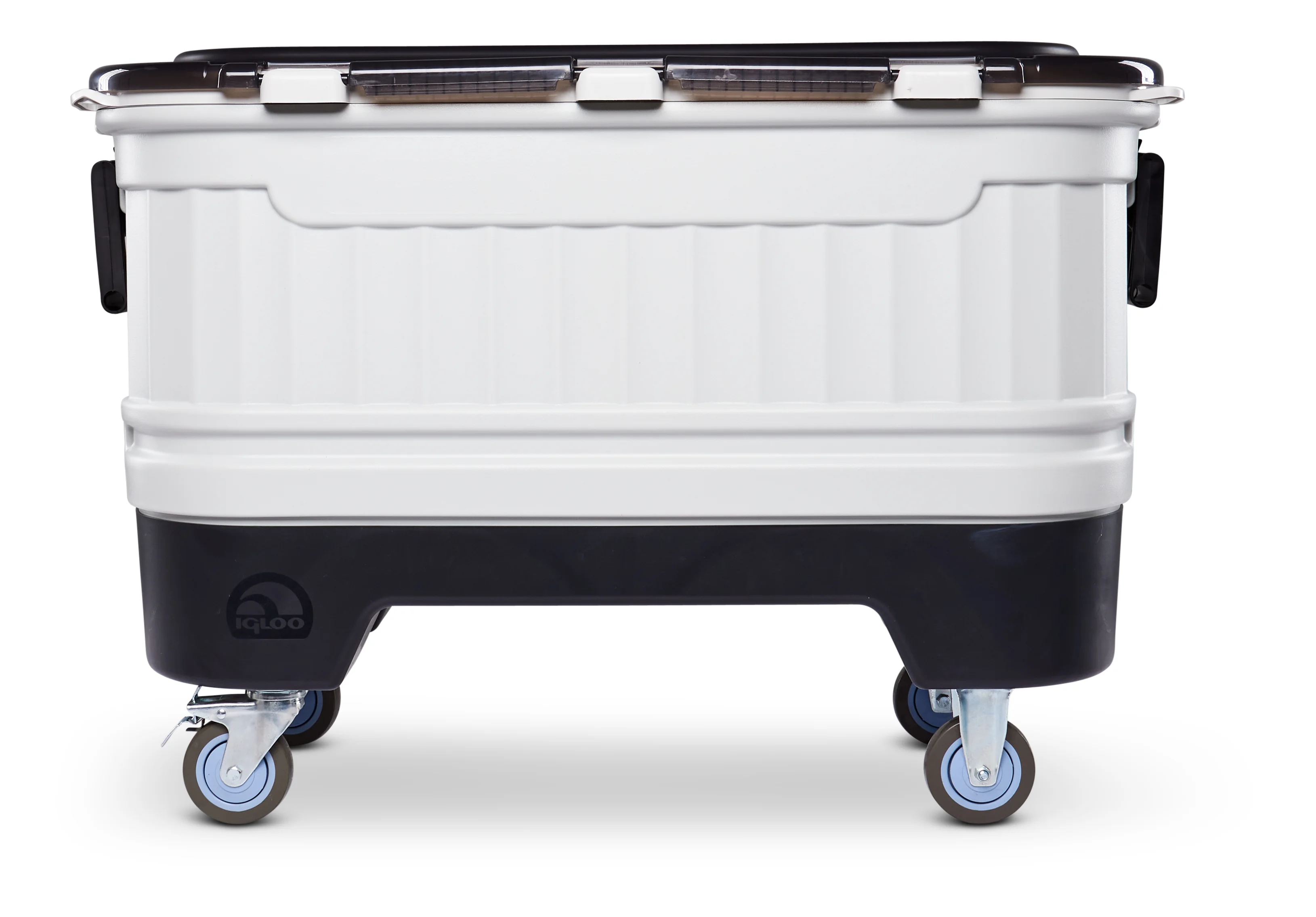 Igloo 125 qt. Party Bar Wheeled Ice Chest, White and Black