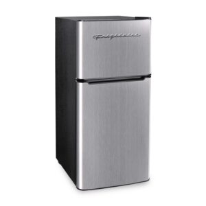 Frigidaire, 4.5 Cu. ft., 2 Door Compact Refrigerator-Chrome Trim, EFR451, Platinum