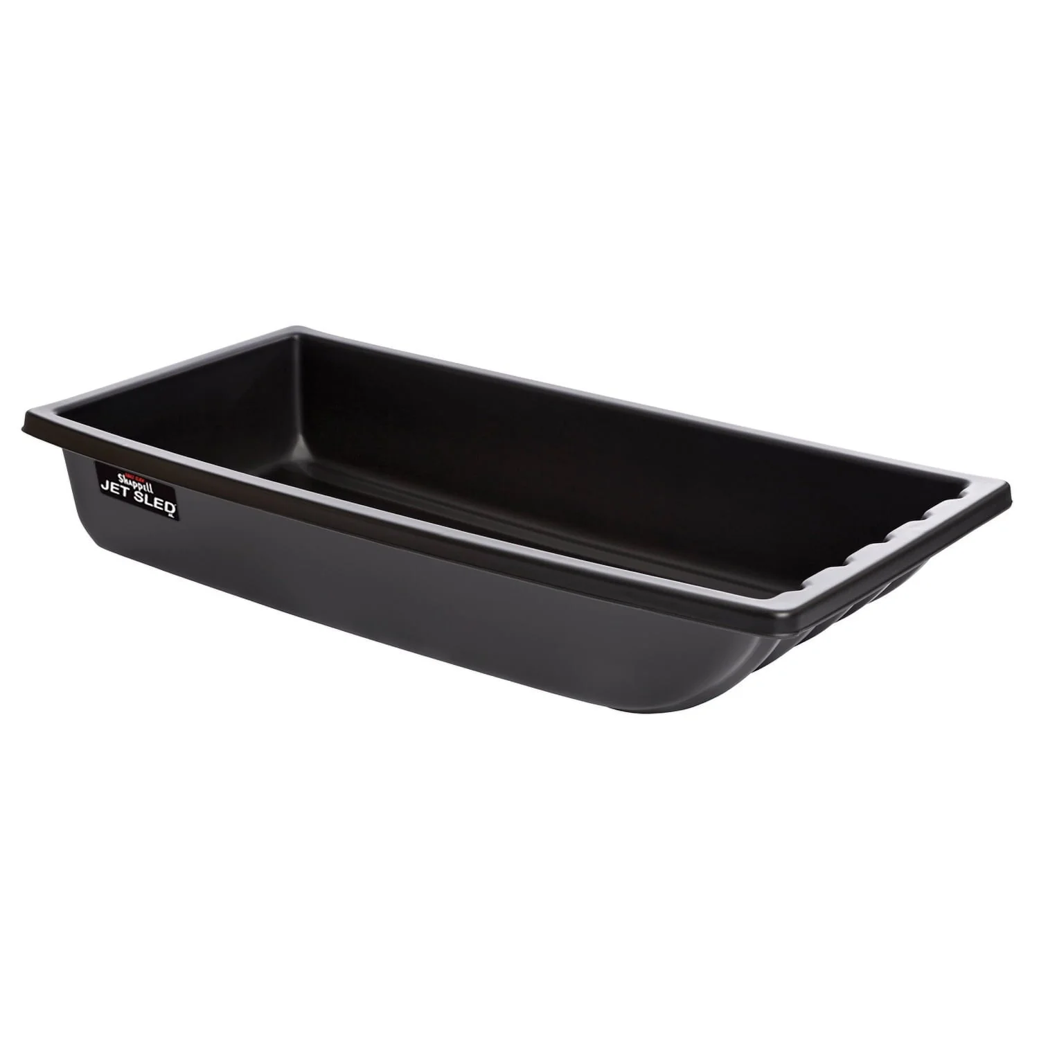 Eagle Claw Shappell Plastic 66 In. Poly Jet Sled, Black, Extra Large, Hunting Game Cart