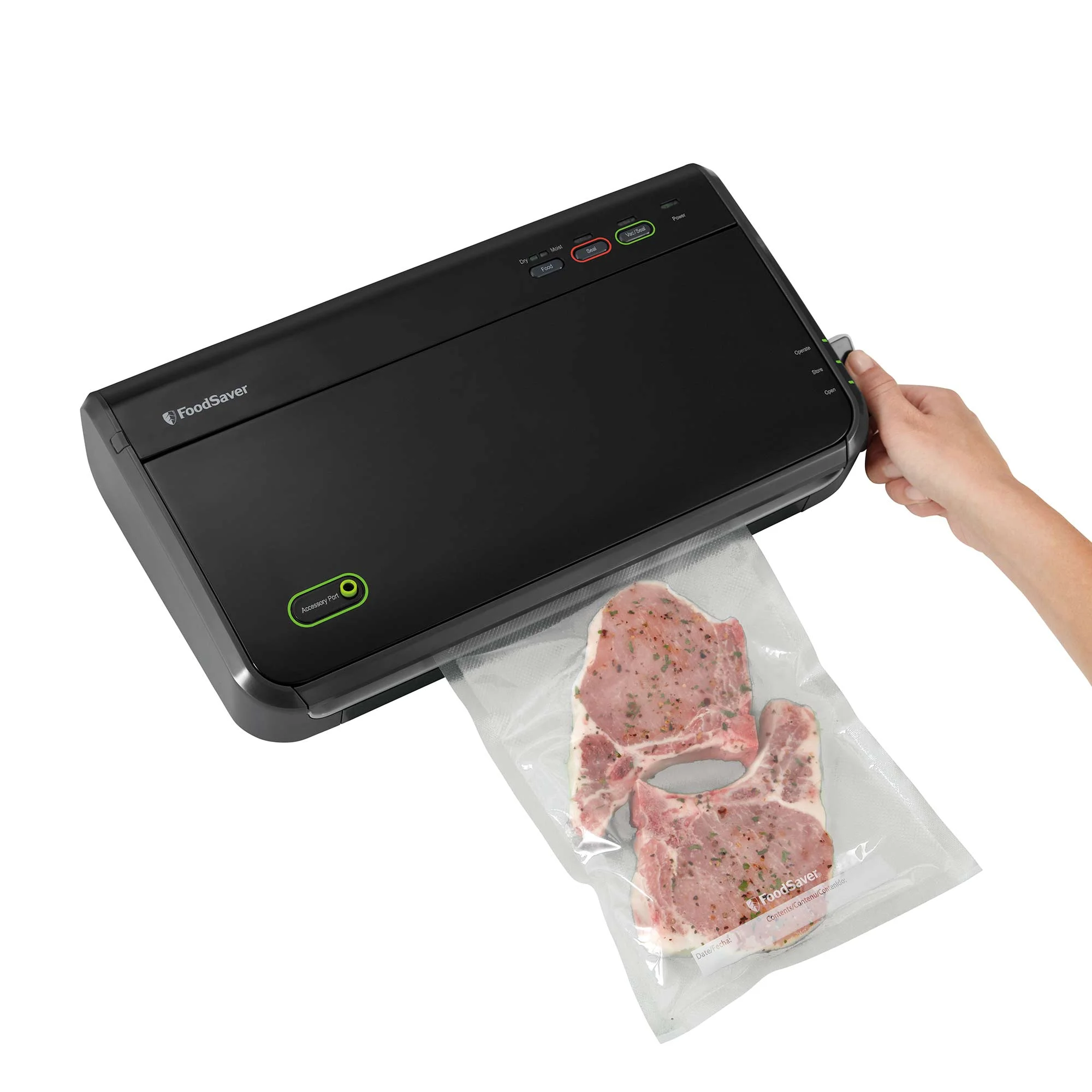 FoodSaver FM2100-000 Vacuum Sealing System for Food Preservation