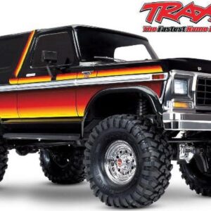 Traxxas 82046-4-SUN Bronco Ranger XLT TRX-4 1/10 Scale and Trail Crawler Truck