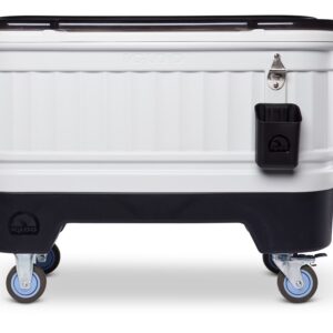 Igloo 125 qt. Party Bar Wheeled Ice Chest, White and Black