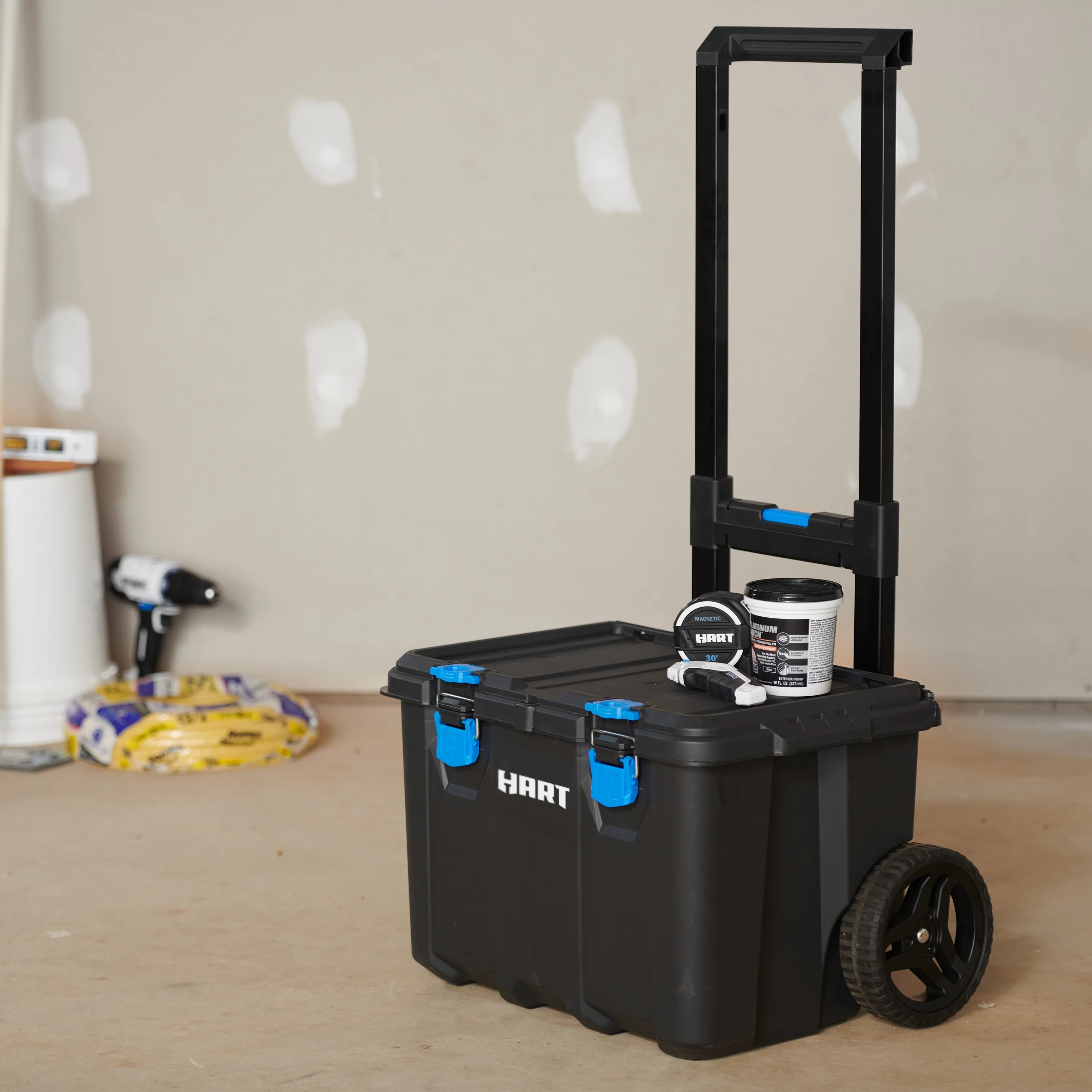 HART Stack System, Mobile Tool Storage and Organization, Black & Blue