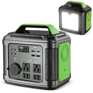 Portable Power Station 300W, iFanze 296Wh 80000mAh Outdoor Solar Generator for Outdoor Camping, Home Backup, RV Camping, Emergency, Power Outages