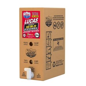 18003 6 gal Synthetic SAE 0W-20 High-Mileage Motor Oil