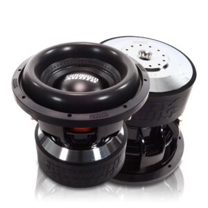 Sundown Audio 2000W RMS Dual 1-Ohm Voice Coil 10" Car Subwoofers, Black