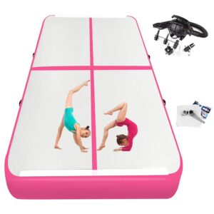 Fbsport 2m Width Pink 8m*2m*0.2m Air Track Floor Home Inflatable Gymnastics Tumbling Mat GYM+Pump