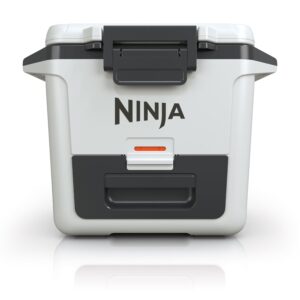 Ninja FrostVault 30qt Hard Cooler with Dry Zone, Ice Chest Cooler, White, FB131WH