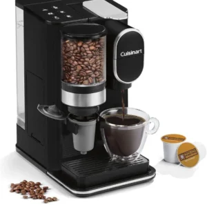 Cuisinart Single Serve Coffee Maker + Coffee Grinder