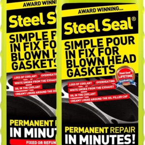 Steel Seal Blown Head Gasket Fix Repair Sealer for 6 Cylinder Engines