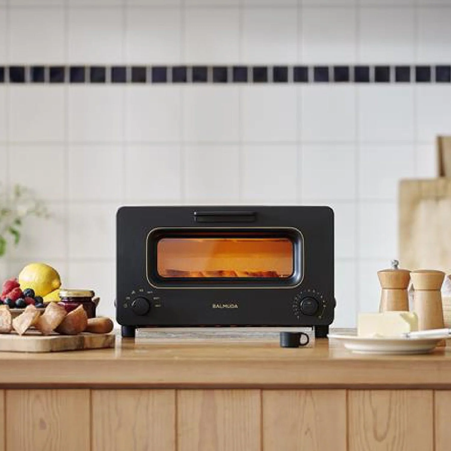 BALMUDA The Toaster | Steam Oven Toaster | 5 Cooking Modes | Precise Heat Control | White