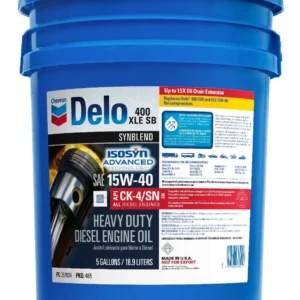 Delo 400 XLE SB Synthetic Blend SAE 15W-40 Heavy-Duty Diesel Motor Oil 5 Gallon
