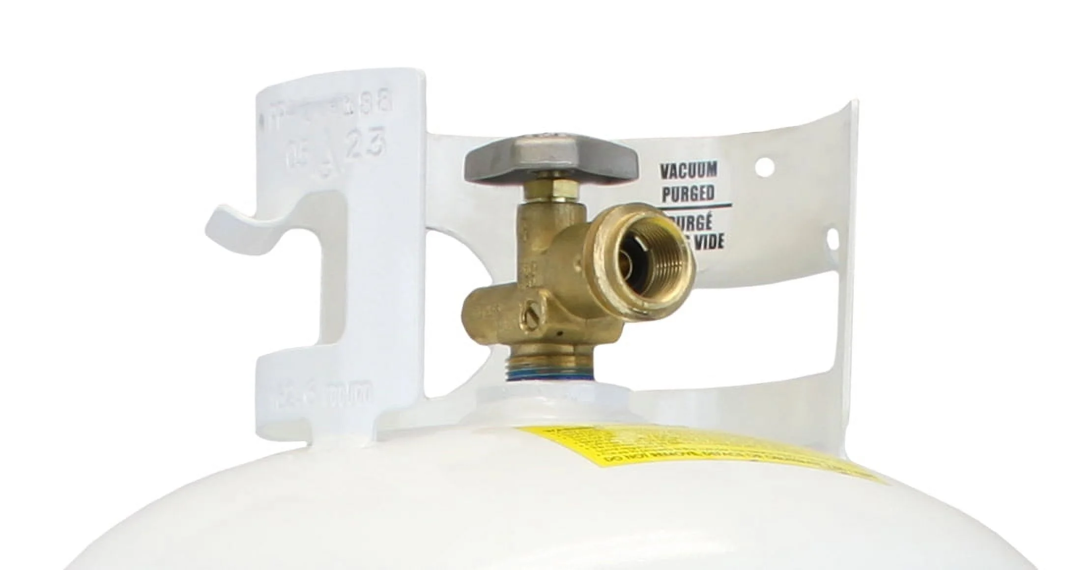 Flame King Empty Steel Propane Tank, LP Cylinder with Type1 OPD Valve, 40 lbs