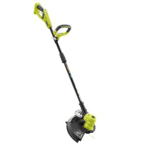 Ryobi 18-Volt ONE+ Straight Shaft String Trimmer/Edger, Lightweight Design 10-12 in