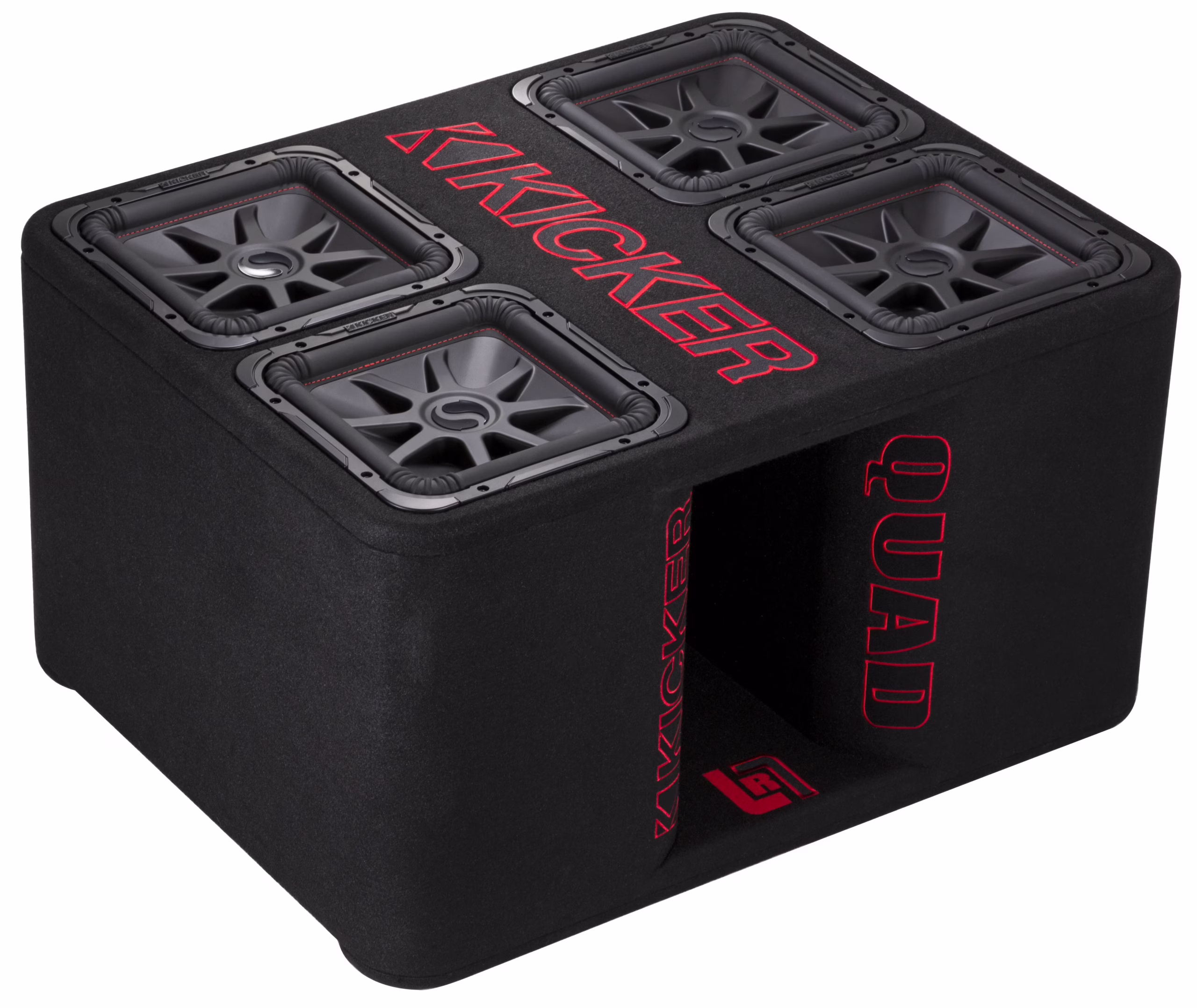 Kicker Surround Sound 47QL7R12 Car Subwoofer, Black, 12"