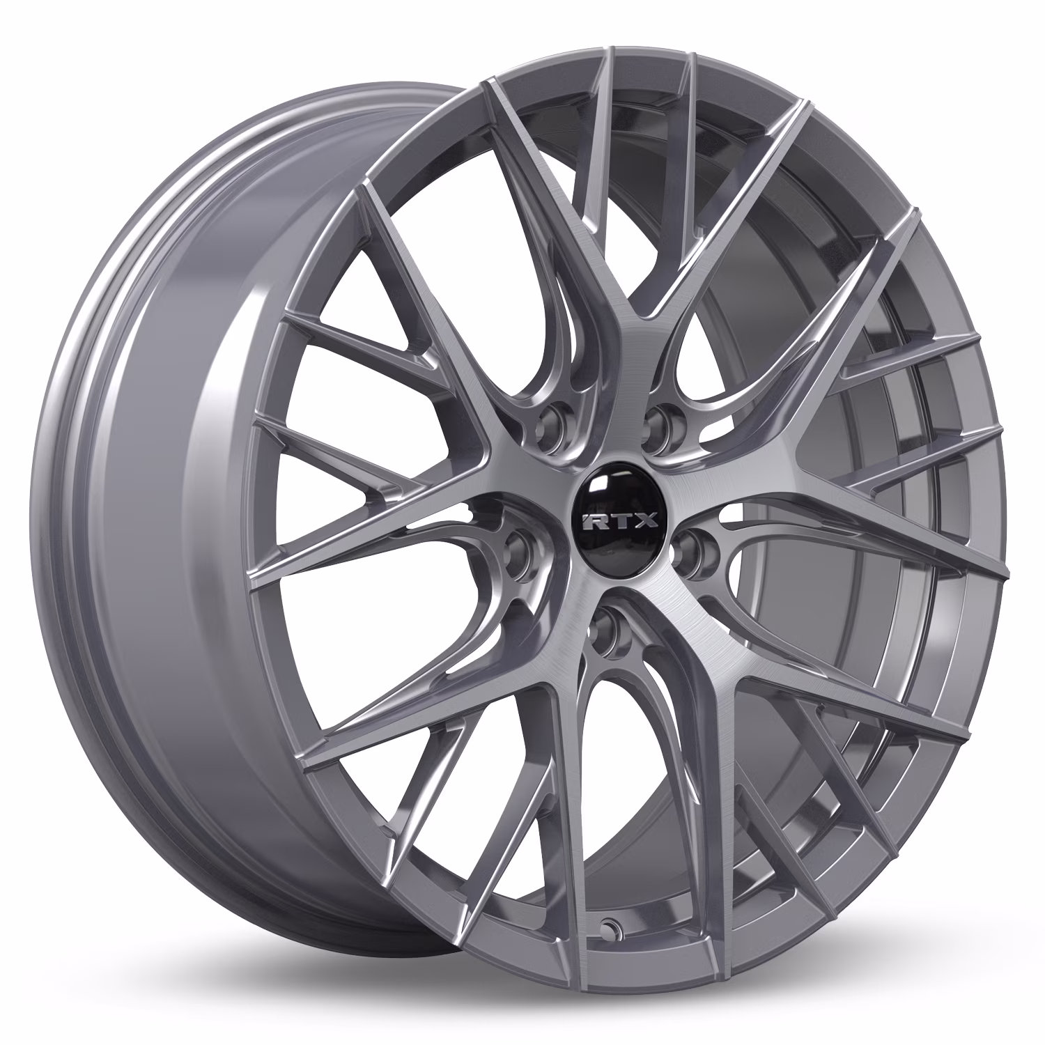 RTX Valkyrie 18x8 5x114.3 ET40 CB73.1 Lite Gunmetal Machined Wheel