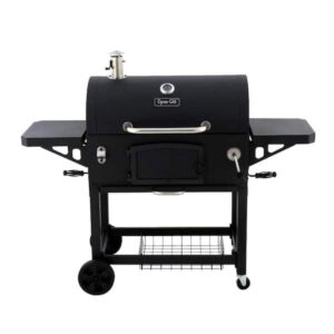 Heavy-Duty Extra-Large Charcoal Grill in Black