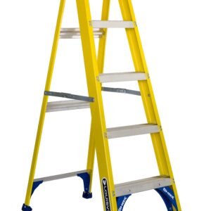 Louisville Ladder 5-Foot Fiberglass Step Ladder, 250-Pound Load Capacity, Type I, FS2005