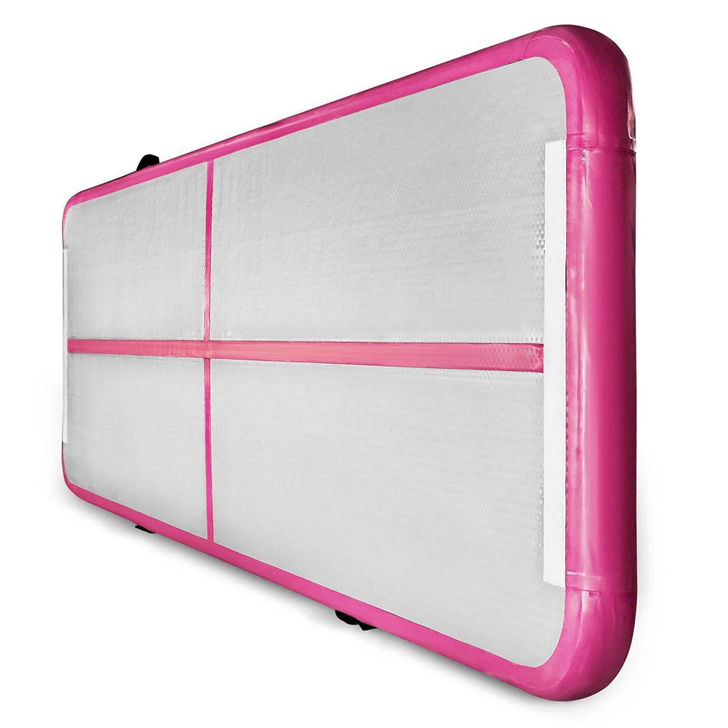Fbsport 2m Width Pink 8m*2m*0.2m Air Track Floor Home Inflatable Gymnastics Tumbling Mat GYM+Pump