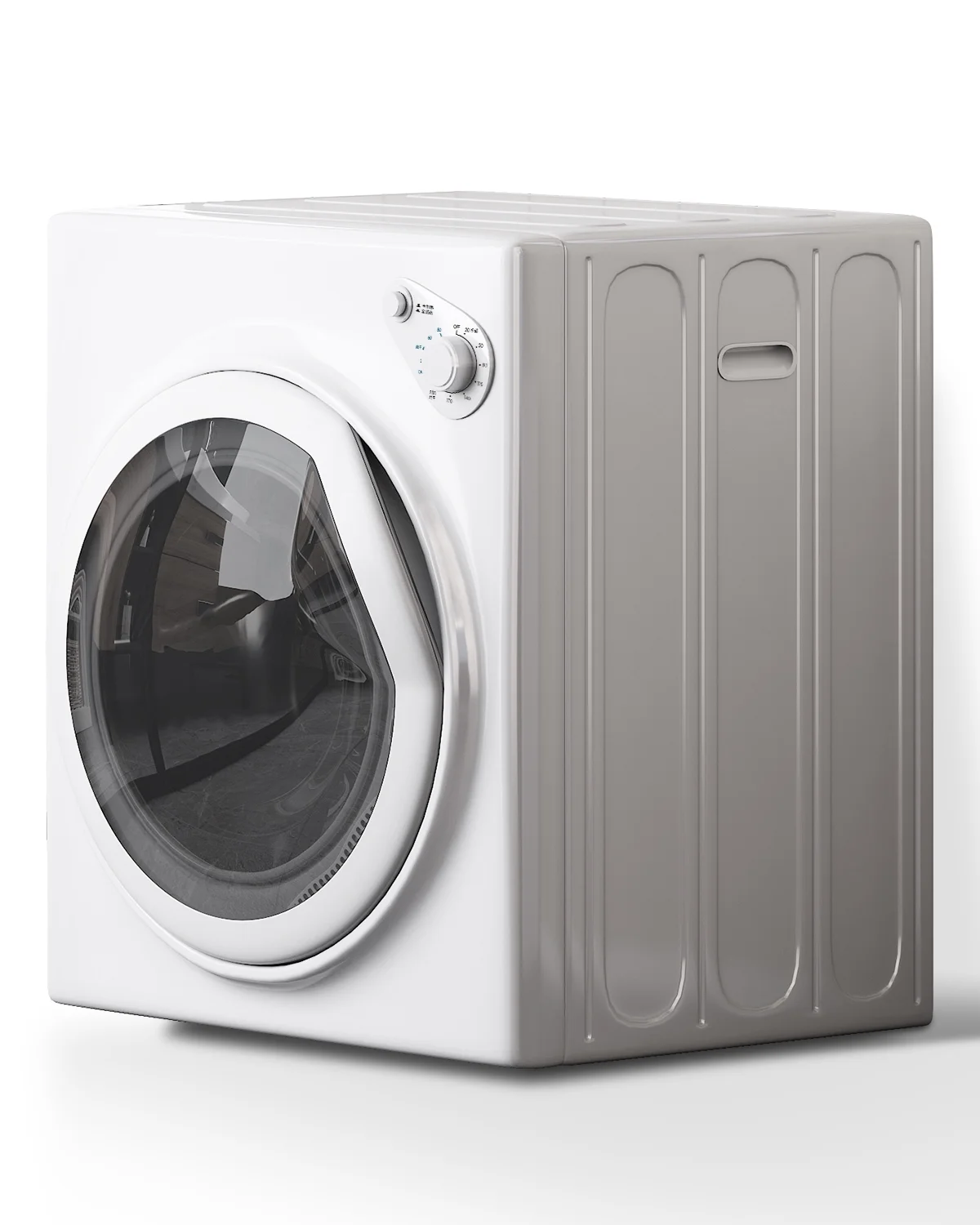 TABU Portable Washer and Dryer Set, 19LBS Portable Washing Machine & 13LBS Compact Dryer (White)