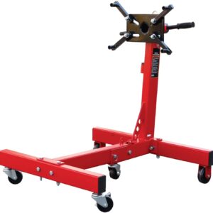 BIG RED 3/4 Ton Steel Foldable Vehicle Engine Stand,Red,DMT26801