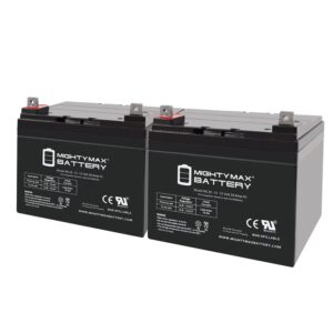 ML35-12 - 12V 35AH Battery for Pride Jazzy Select Electric Wheelchair - 2 Pack