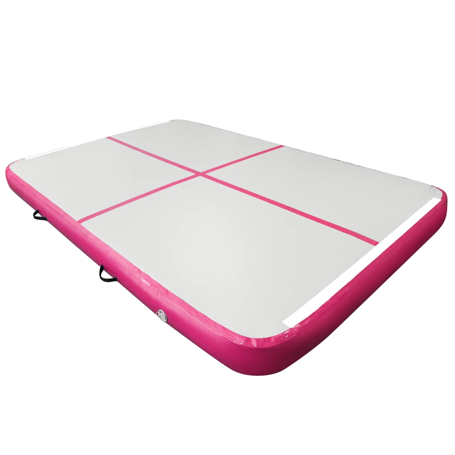 Fbsport 2m Width Pink 8m*2m*0.2m Air Track Floor Home Inflatable Gymnastics Tumbling Mat GYM+Pump